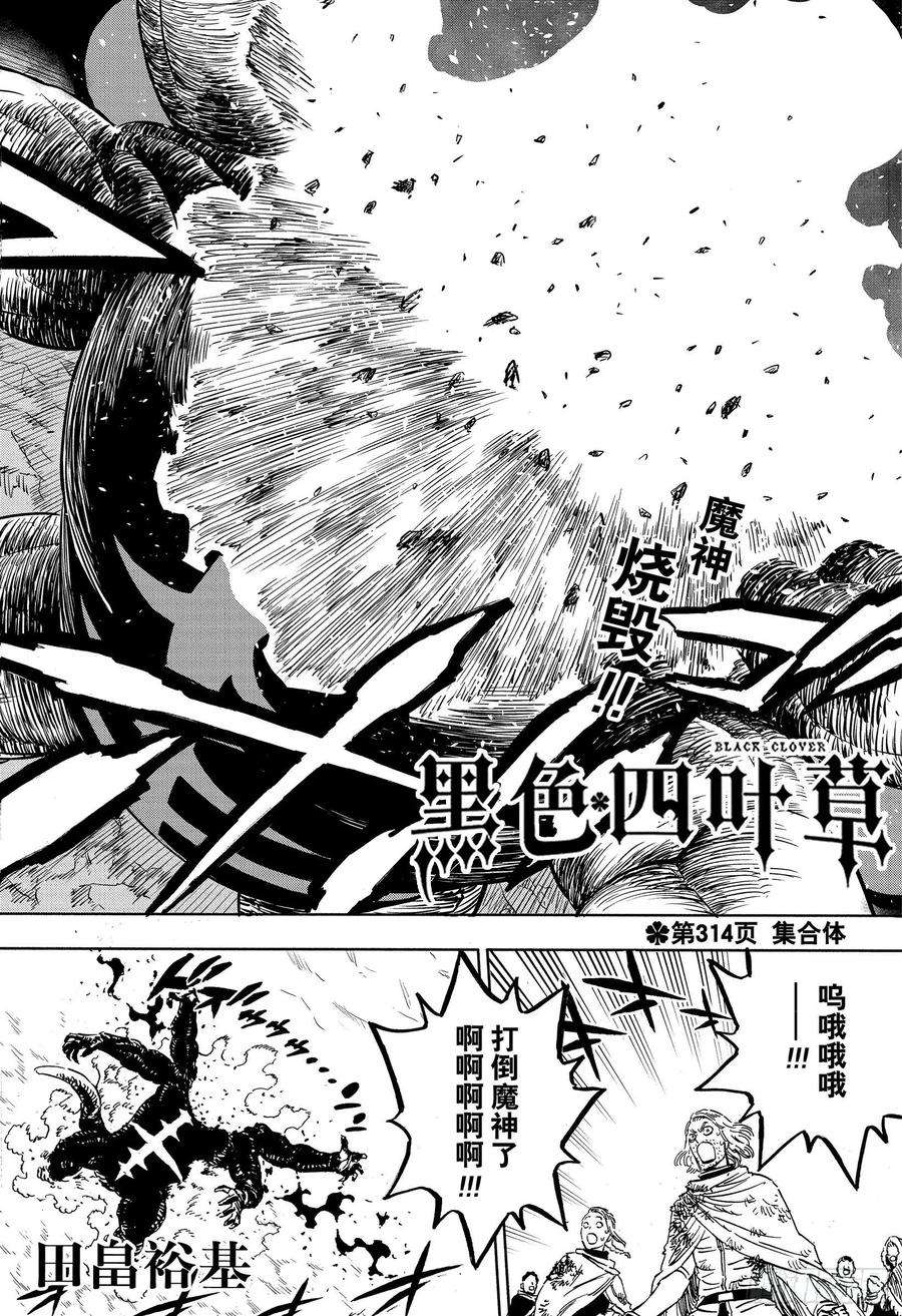 黑色四叶草314话 集合体