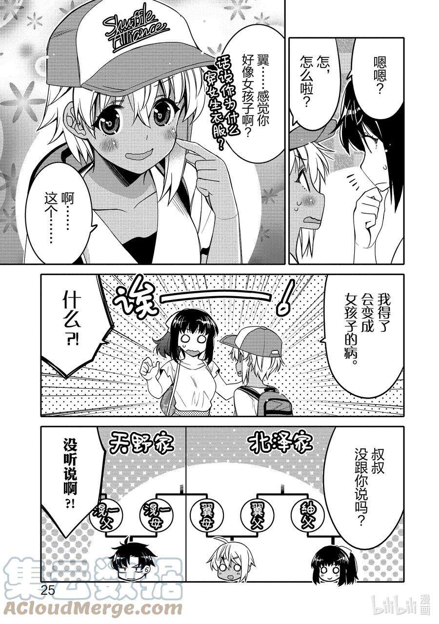 我的朋友♂♀可爱到让人困扰！14 某翼的游泳活动