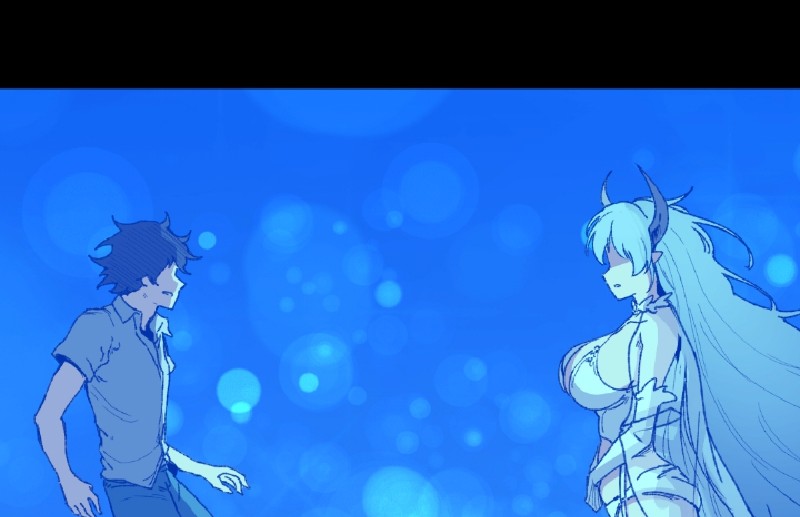 女神、异世界和变成砖头虫的我01 第1话