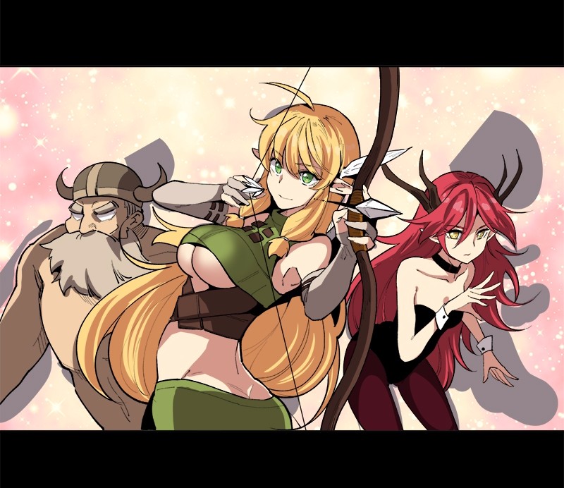 女神、异世界和变成砖头虫的我03 第3话