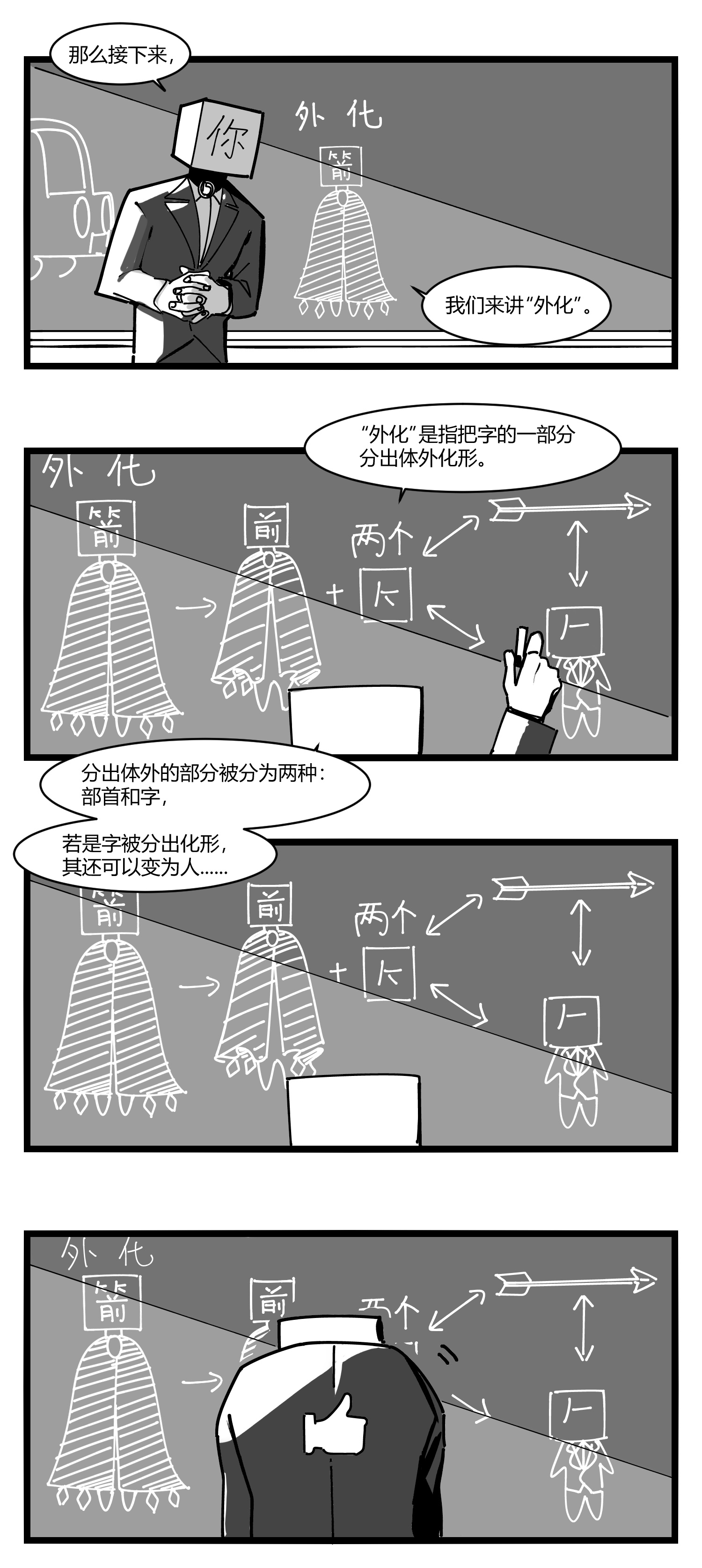 中华字库第十二话 各方动作