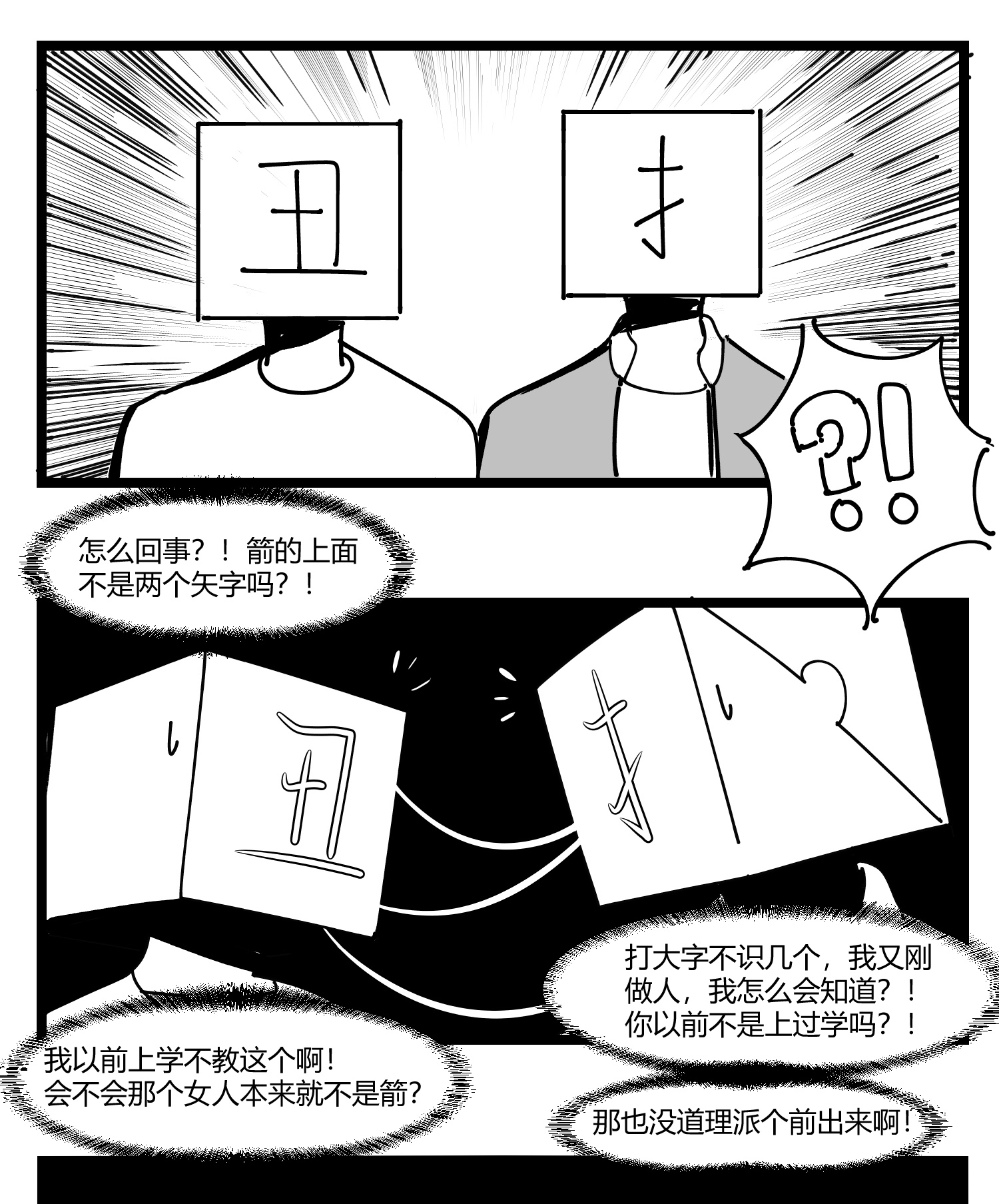 中华字库第十二话 各方动作