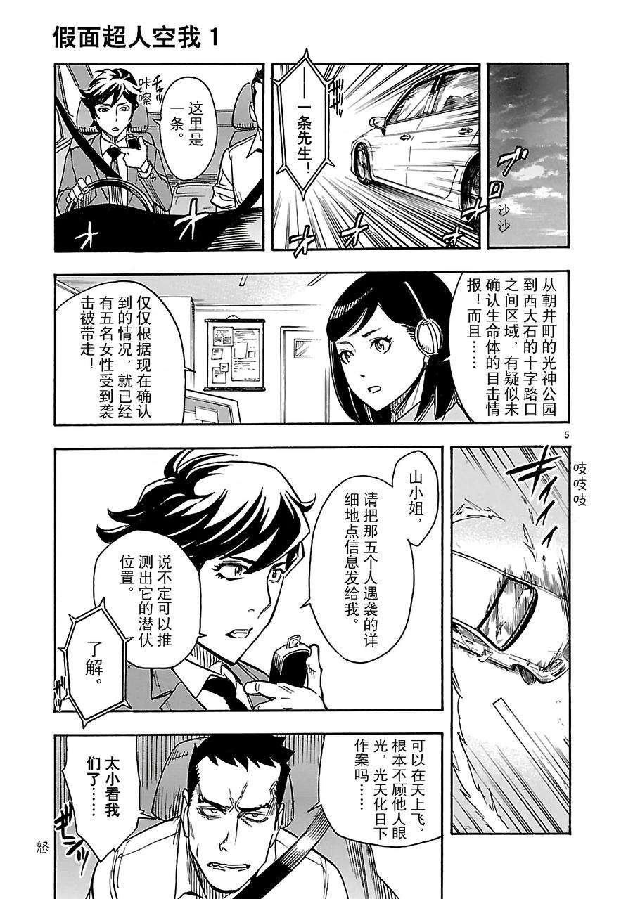 假面骑士空我（假面超人空我）5 表态
