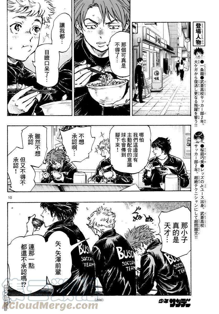 BE BLUES!-化身为青431话 龙的身后