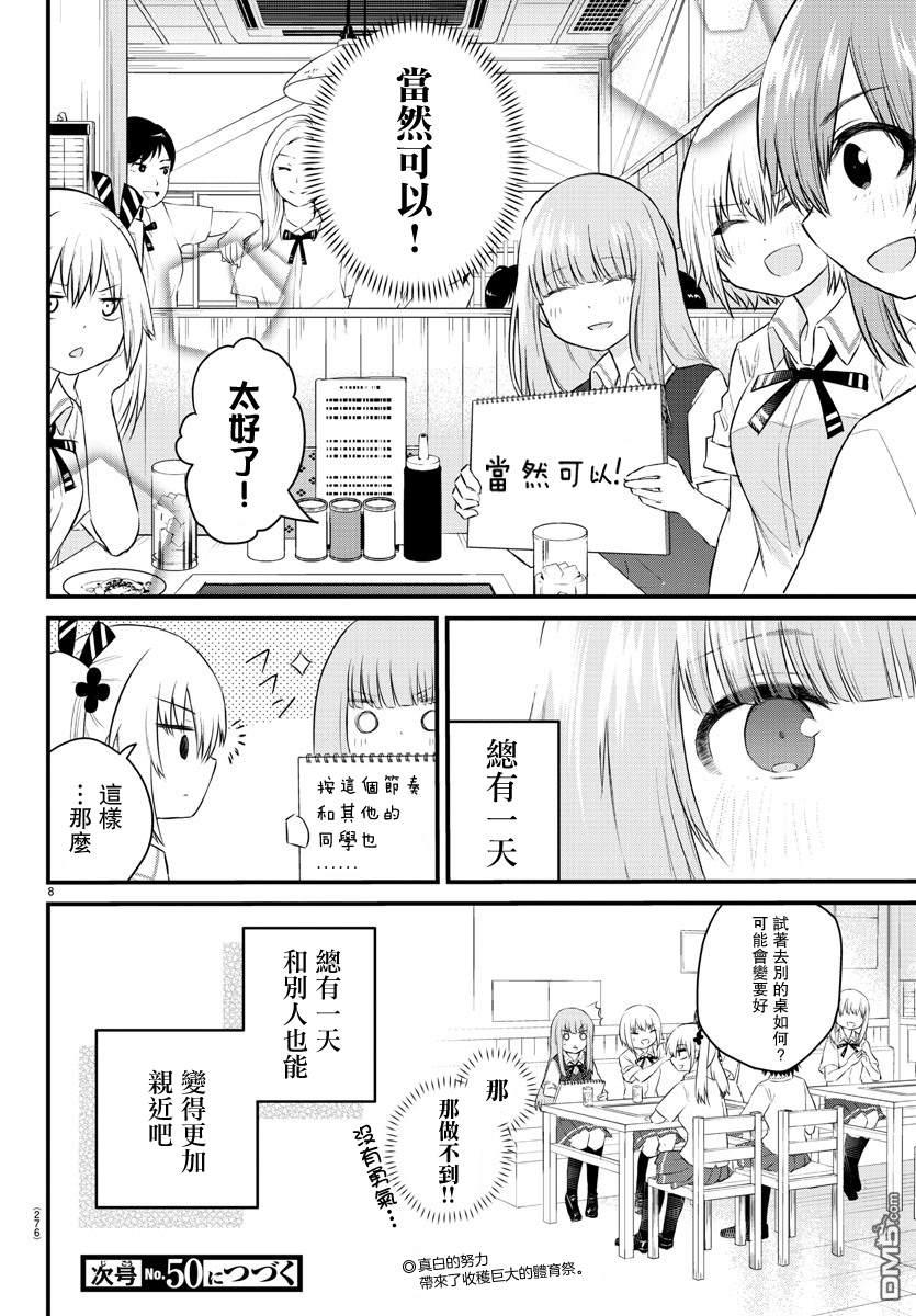 失语少女的女友温柔过了头第39话 一点点