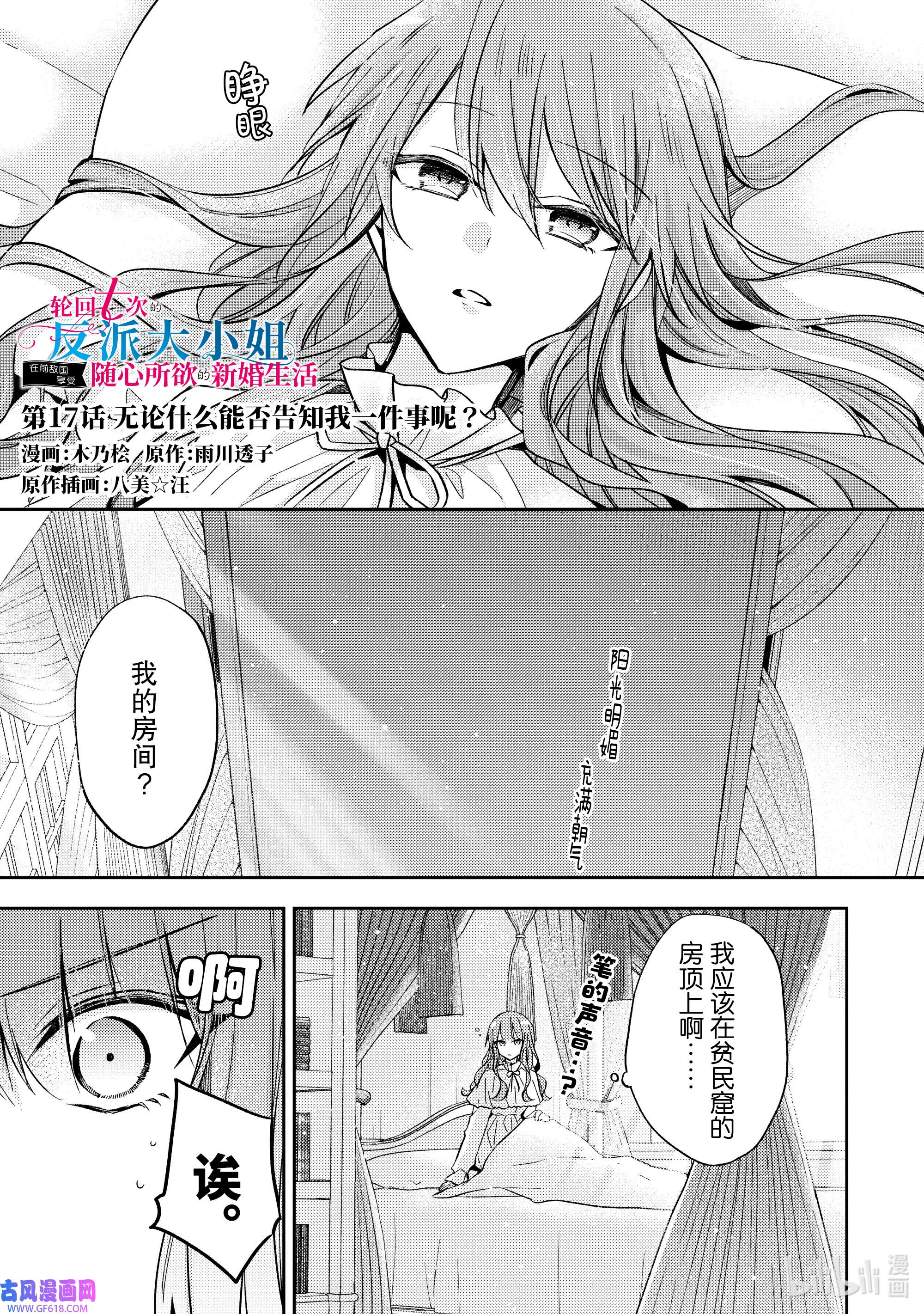 轮回七次的反派大小姐，在前敌国享受随心所欲的新婚生活17 无论什么能否告知我一件事呢？