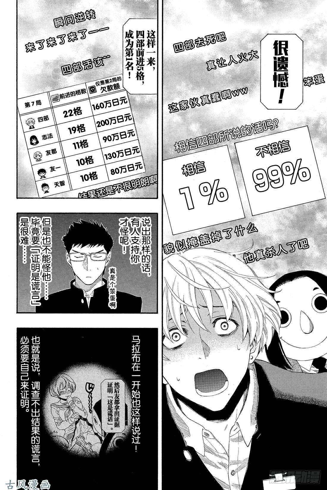 朋友游戏第8话 友一真是个大笨蛋啊❤