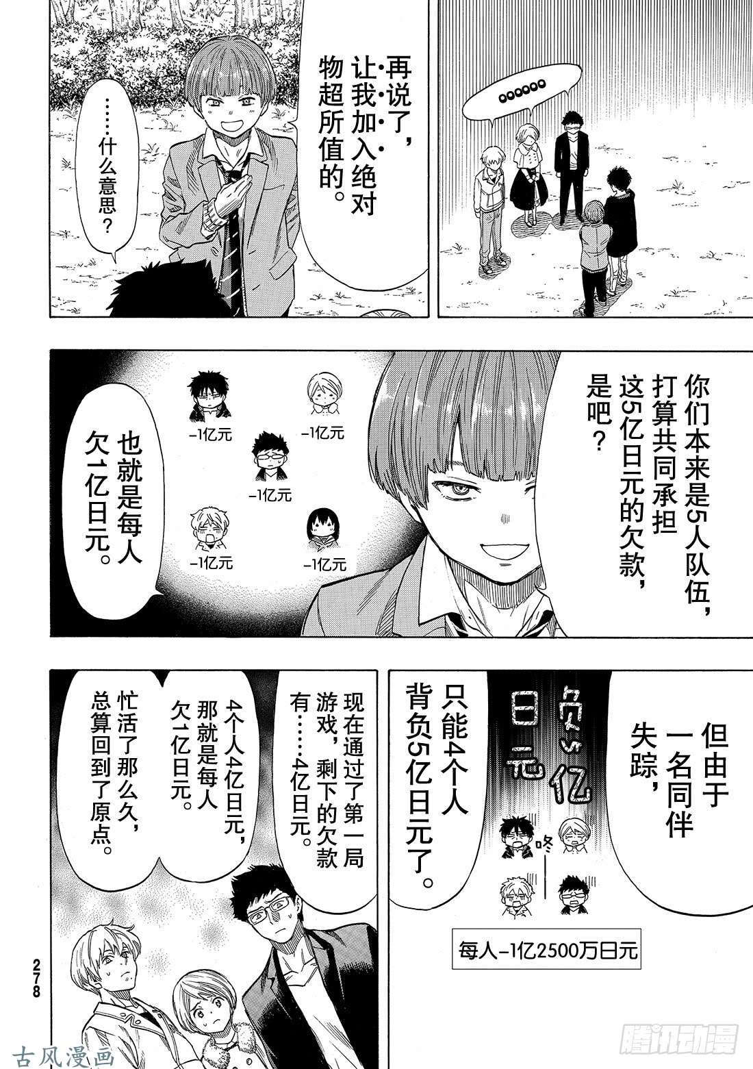 朋友游戏第48话 把自己的资金越滚越