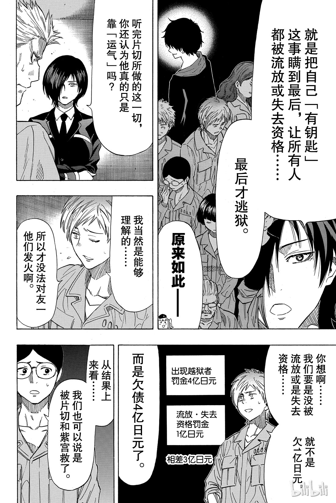 朋友游戏047 有人成功越狱所以游戏结束了