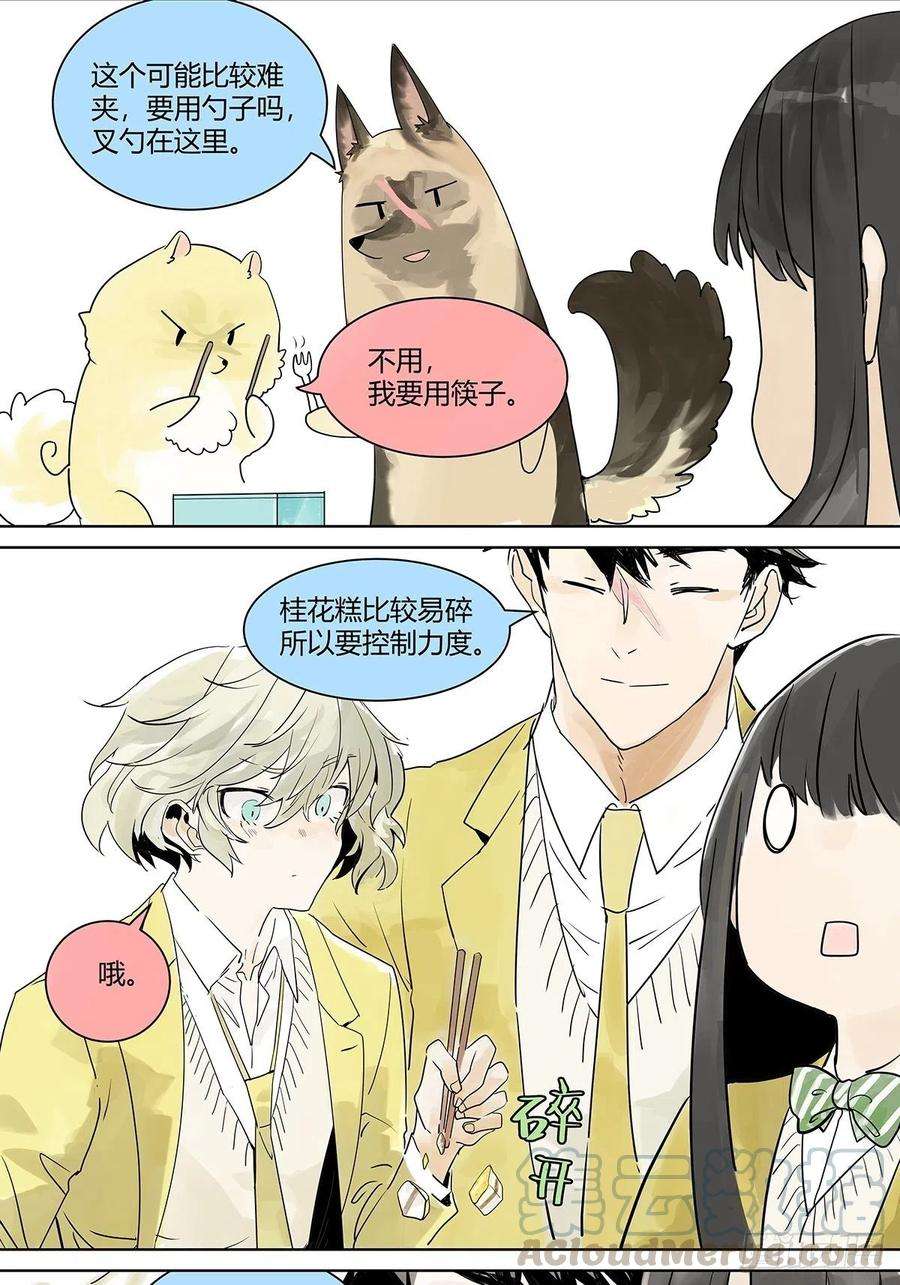 我的同学都很奇怪学习会间餐