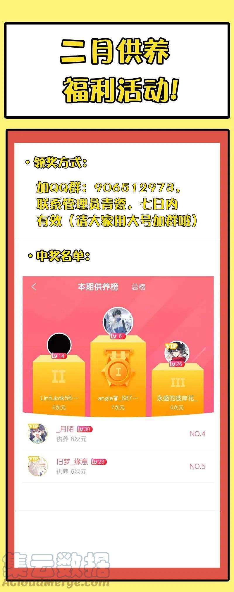 因爱宠你2月供养获奖名单