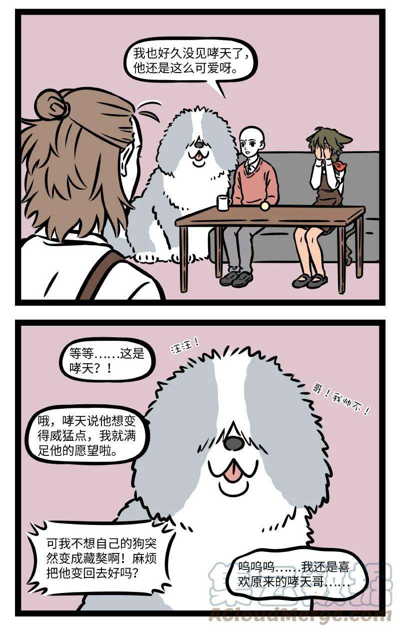 非人哉747 乐于助人有的时候也不都是好事