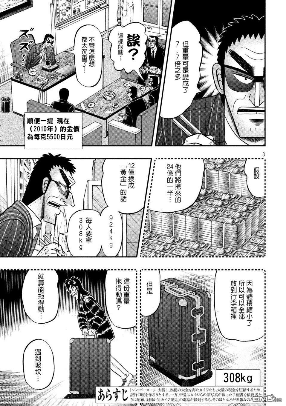 赌博堕天录-和也篇第331话 吃惊