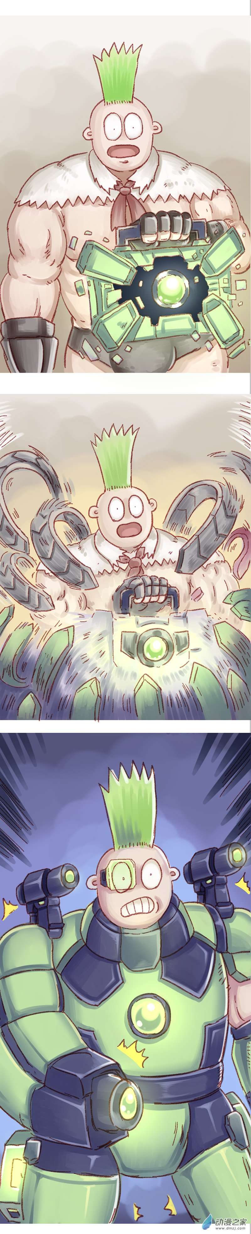 欢乐懒朋友第81话 哆啦渣梦6