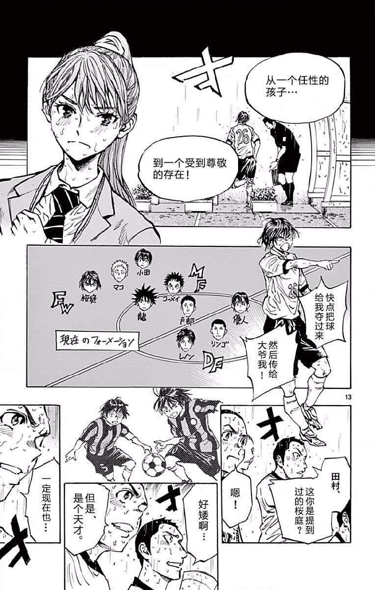 BE BLUES!~化身为青第248话 天才的出场