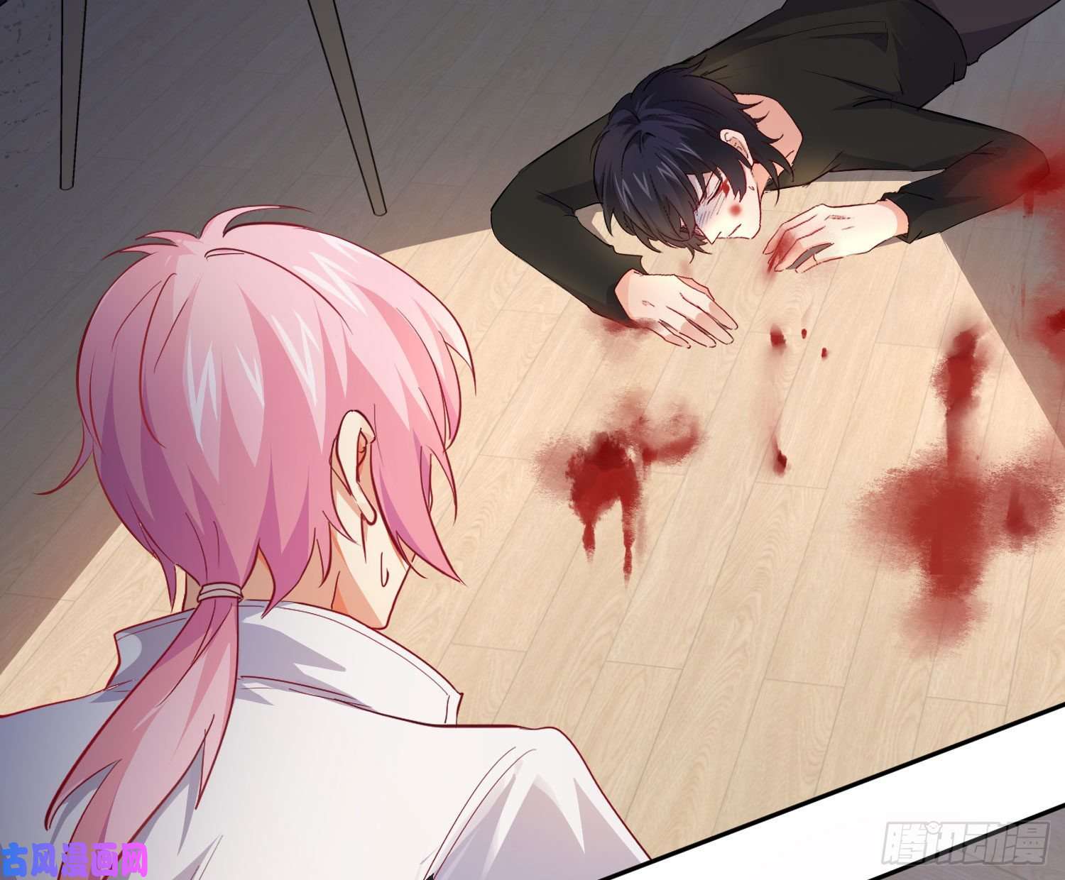 难以启齿的接触第17话：轻轻一下