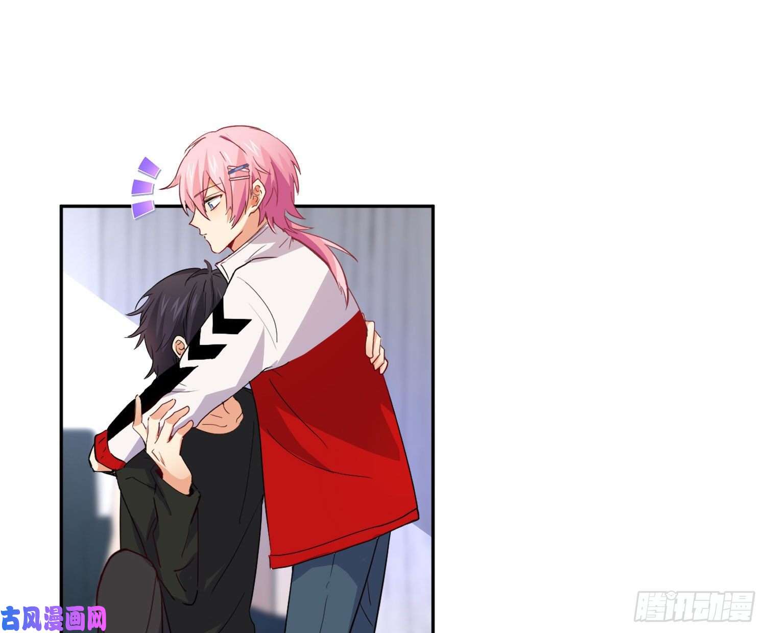 难以启齿的接触第17话：轻轻一下