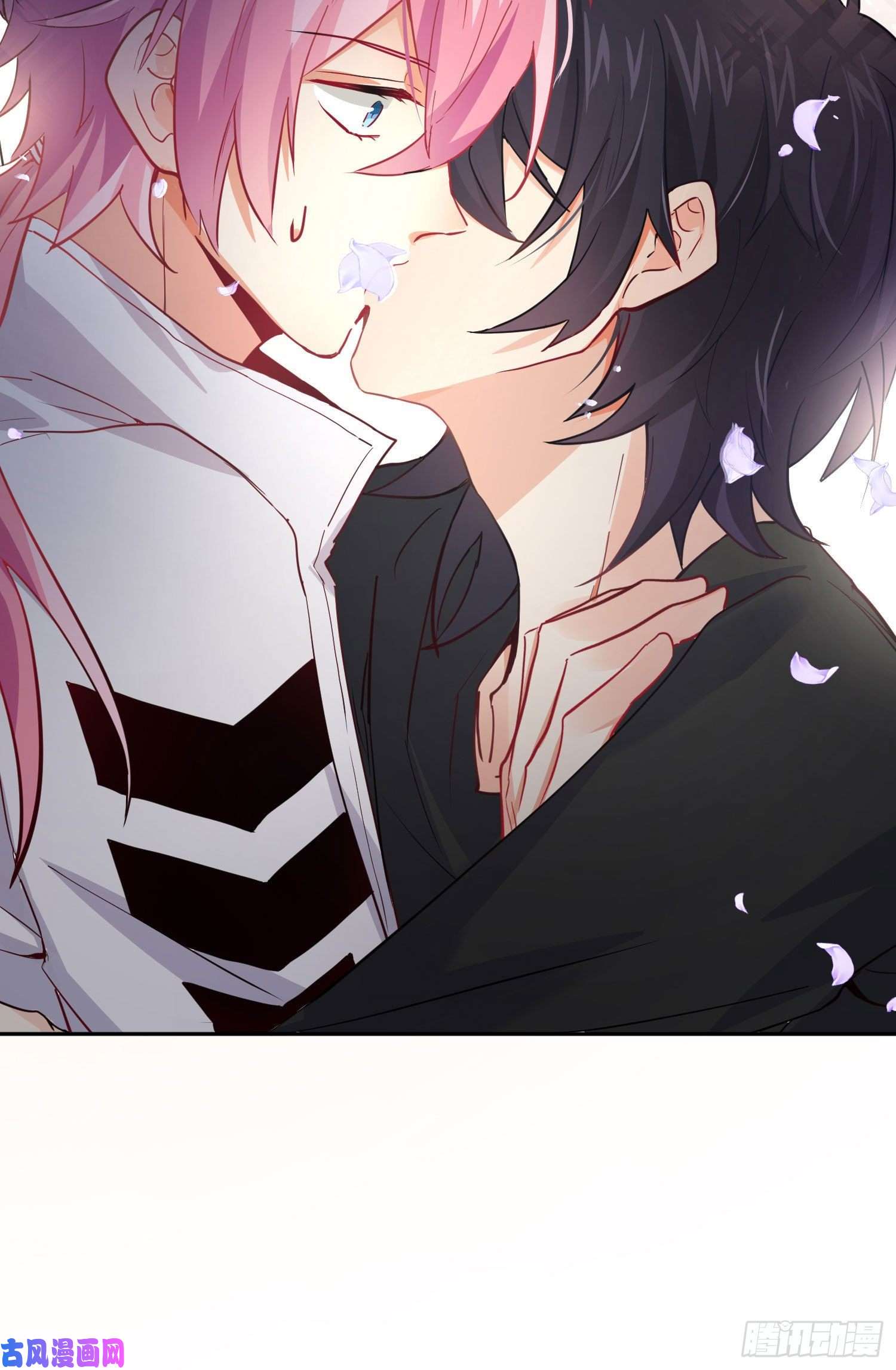 难以启齿的接触第17话：轻轻一下