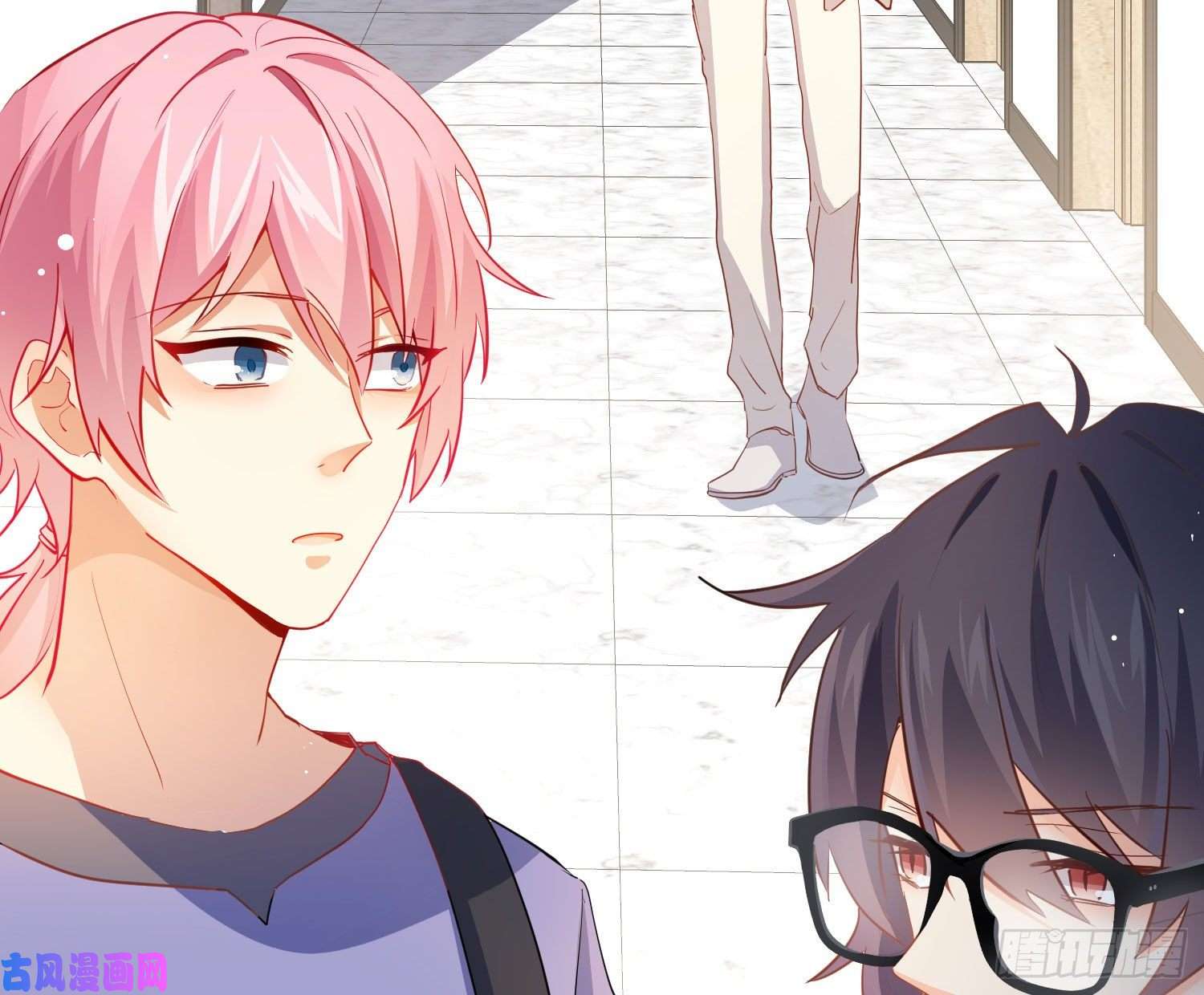 难以启齿的接触第18话：目光所及