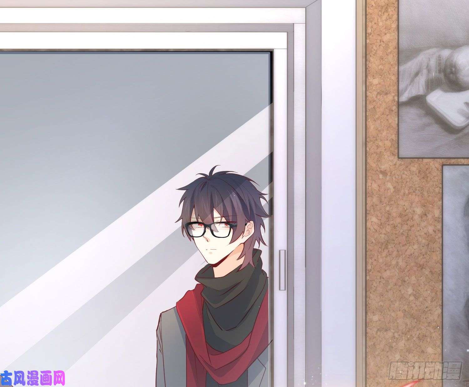 难以启齿的接触第18话：目光所及