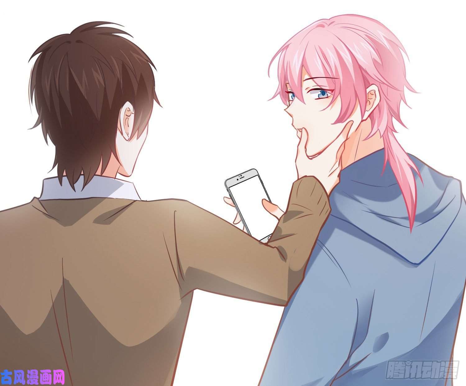 难以启齿的接触第28话：幸福的感觉