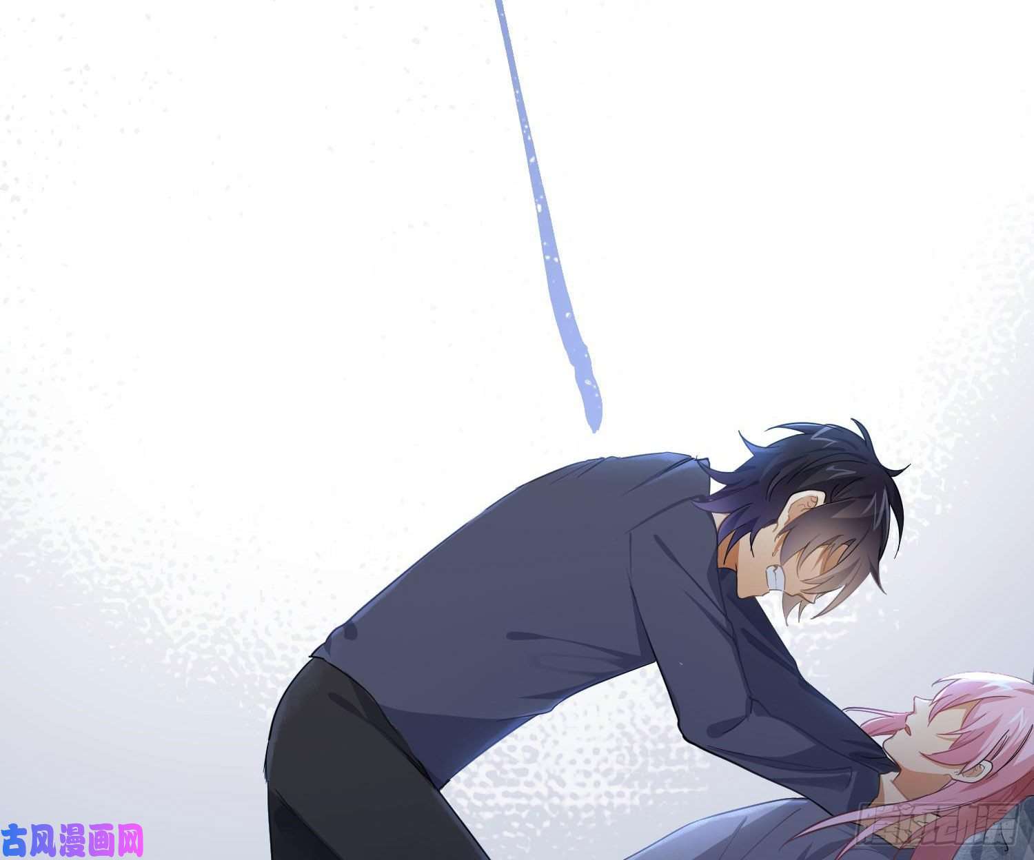 难以启齿的接触第54话：仓皇不定