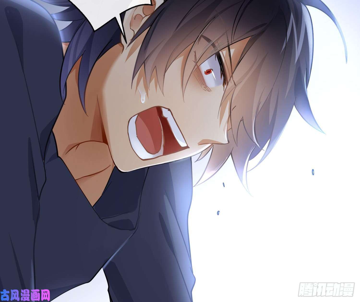 难以启齿的接触第54话：仓皇不定