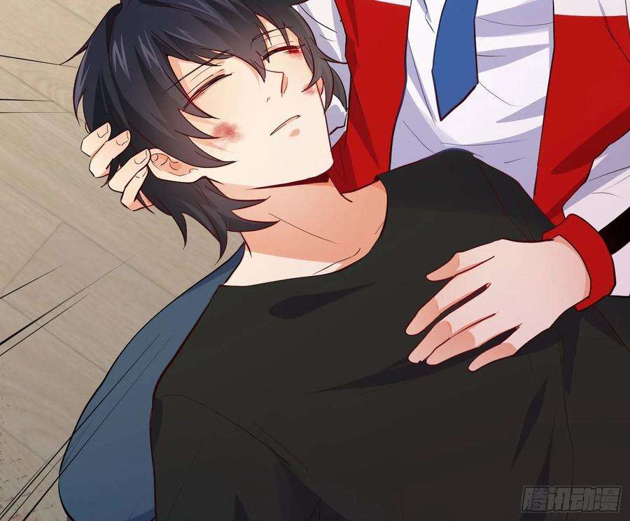 难以启齿的接触17话：轻轻一下