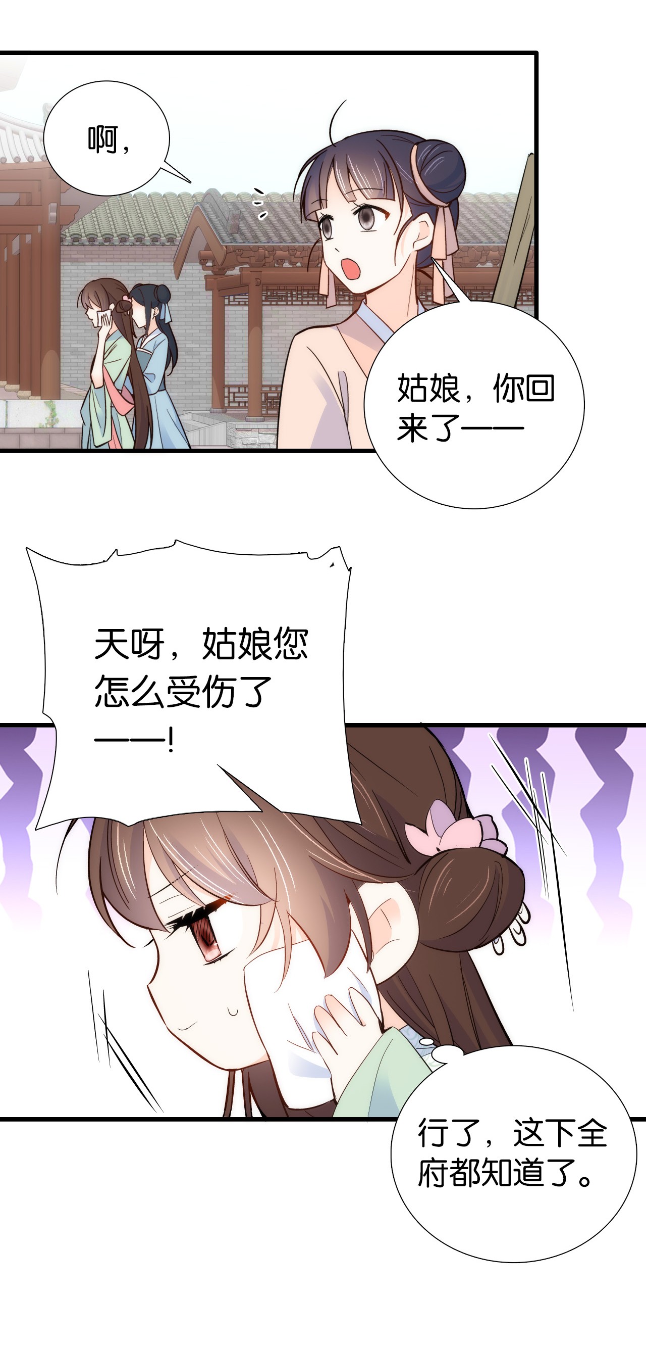 韶光慢第94话 受伤的是黎府的三姑娘