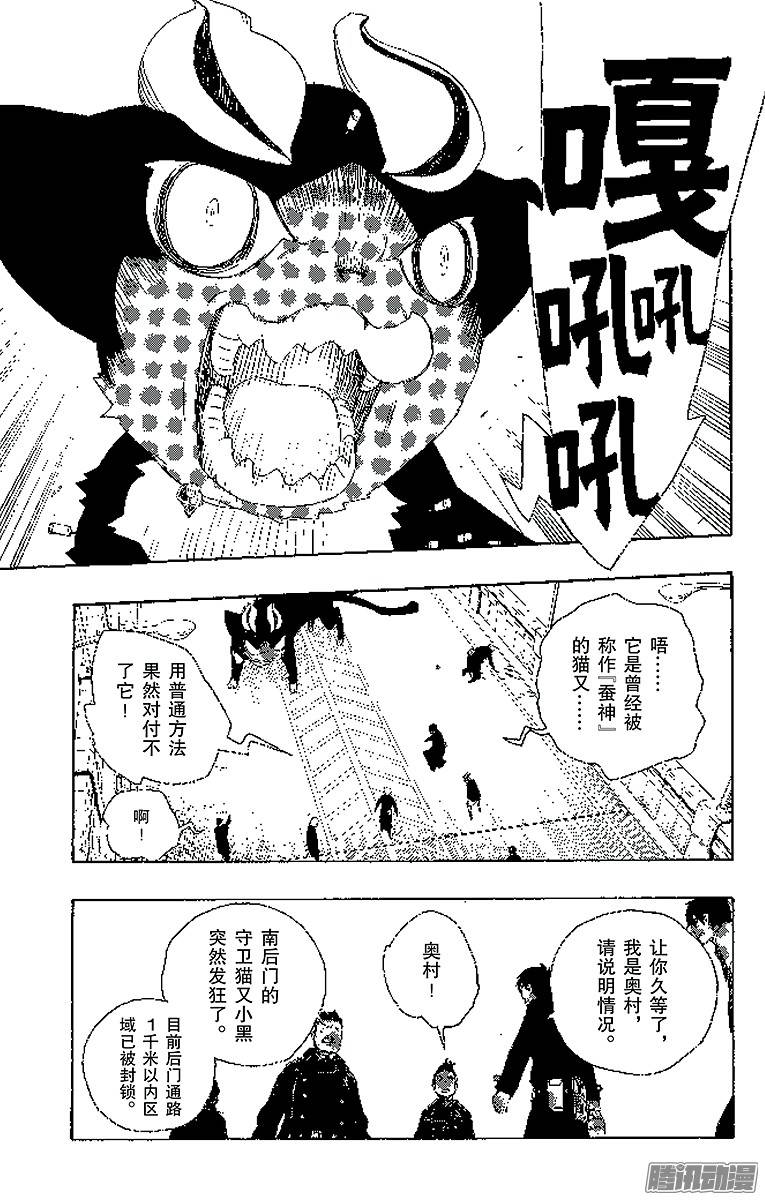 青之驱魔师第8话 黑猫