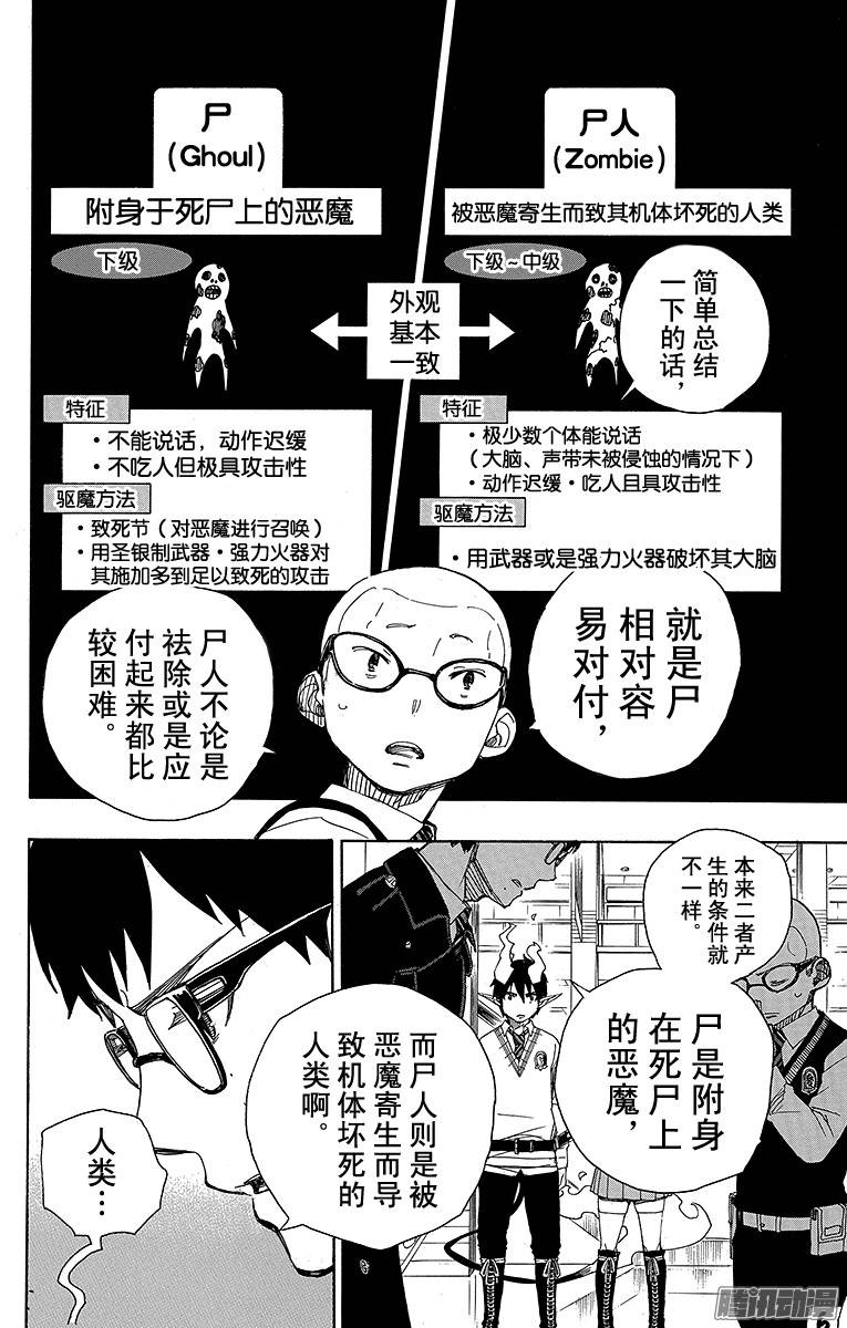 青之驱魔师第55话 像兄弟一样