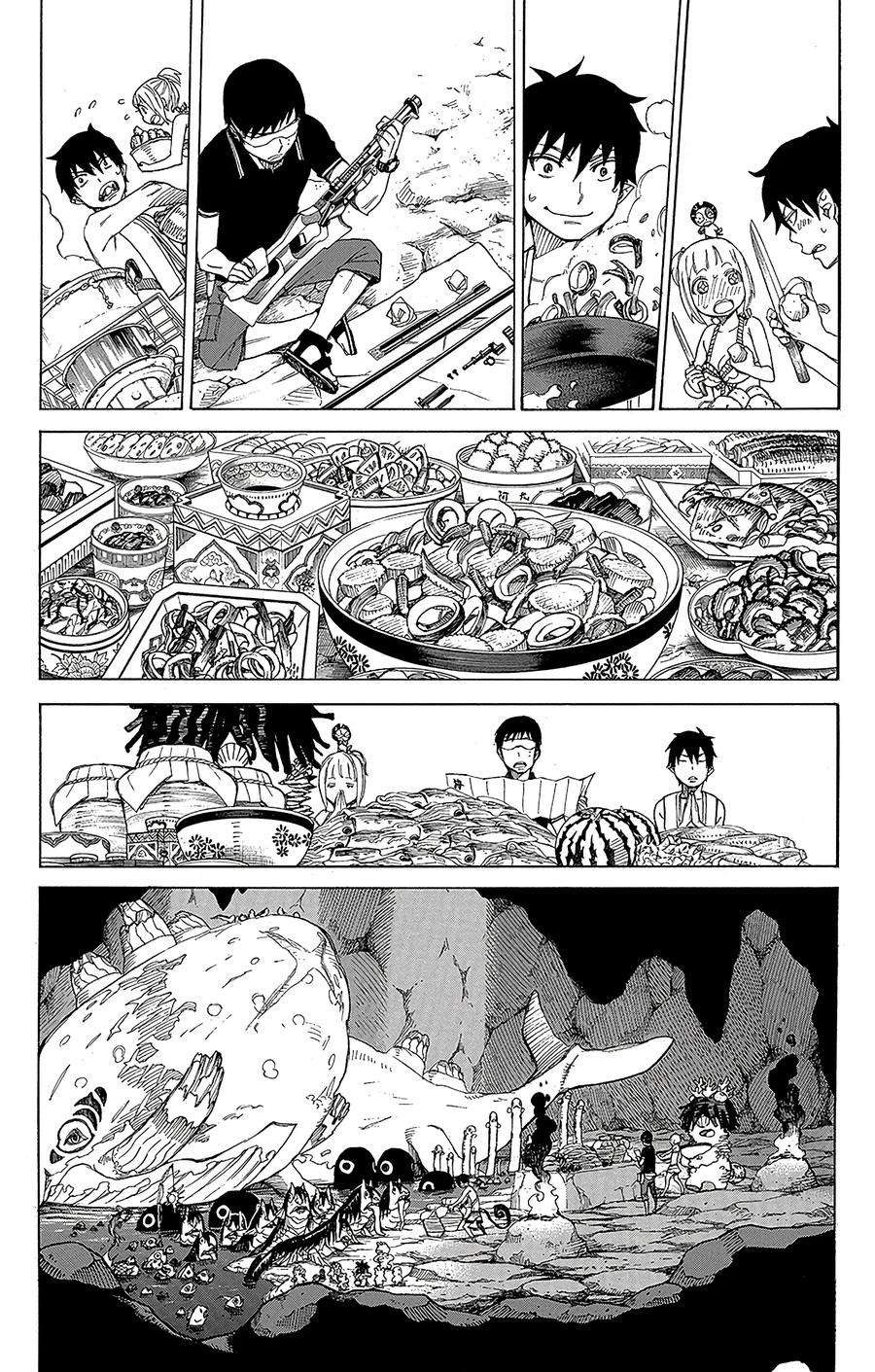 青之驱魔师036 蓝色的波涛翻滚到何方