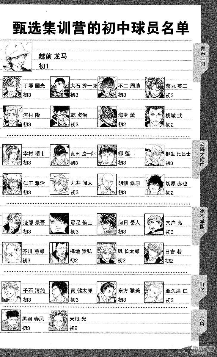 新网球王子第8话 皇帝VS神之子（上）