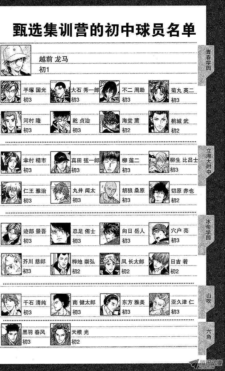 新网球王子第17话 失败者爬上来！