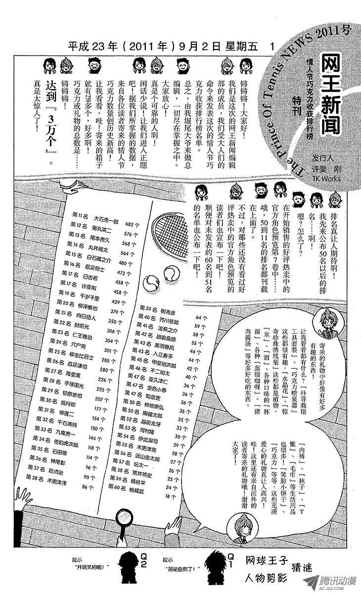 新网球王子第58话 镜像