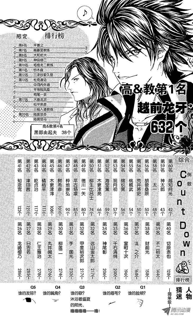 新网球王子第77话 付出的代价