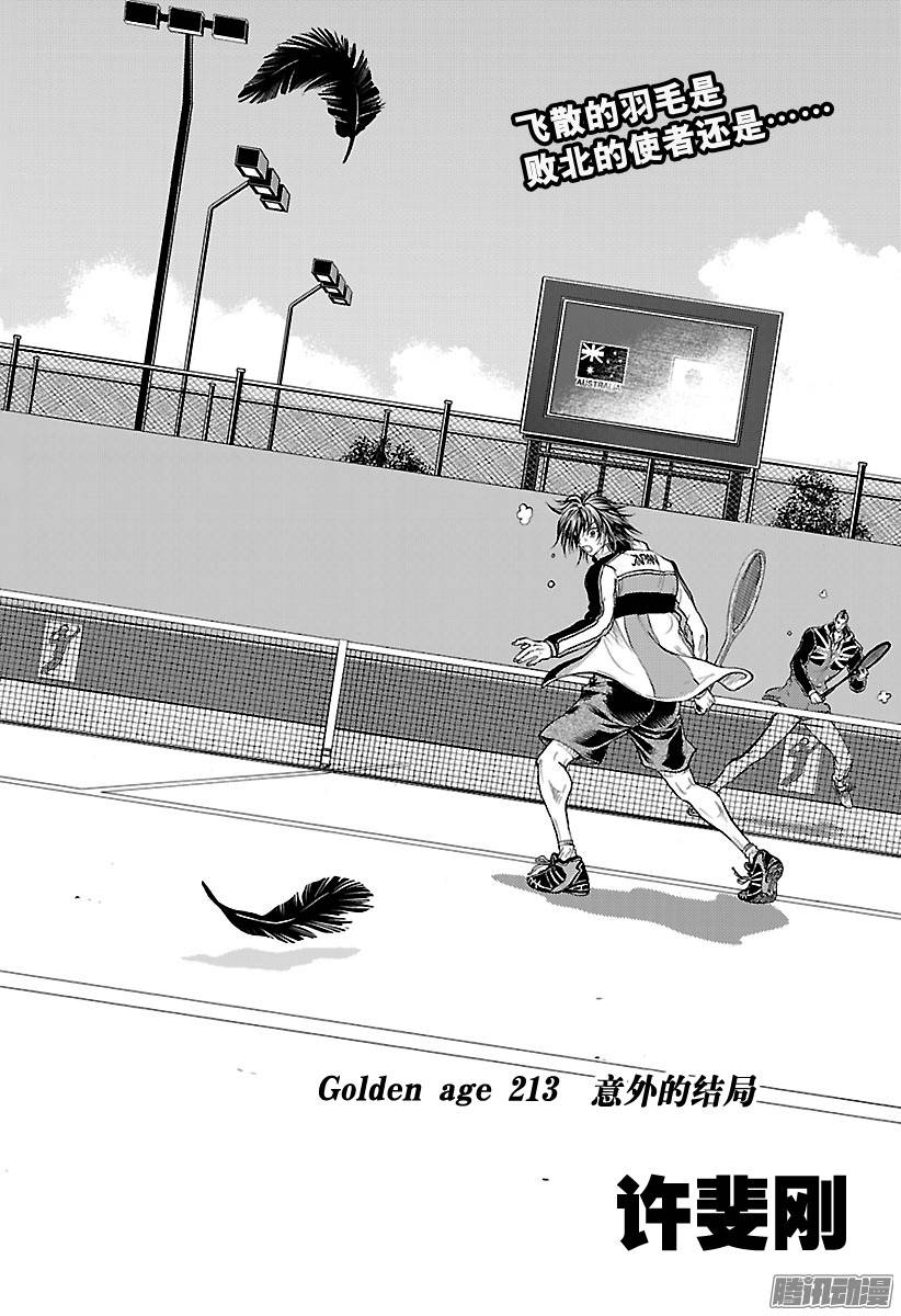 新网球王子第213话 意外的结局