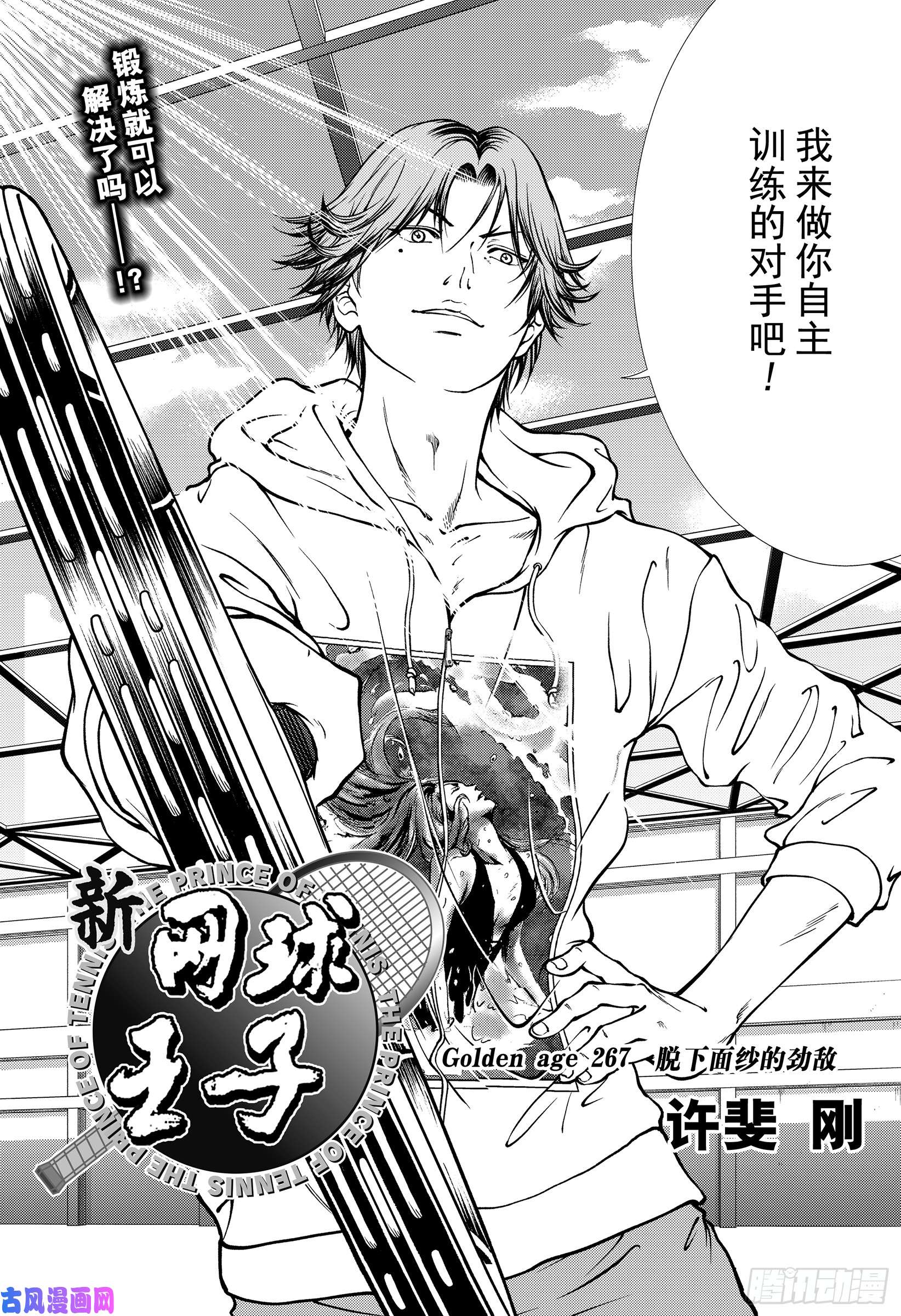 新网球王子第267话 脱下面纱的劲敌