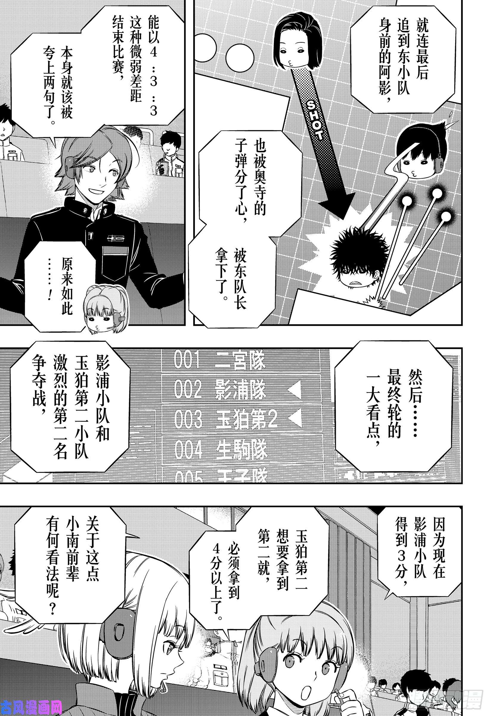 境界触发者第184话 弓场小队