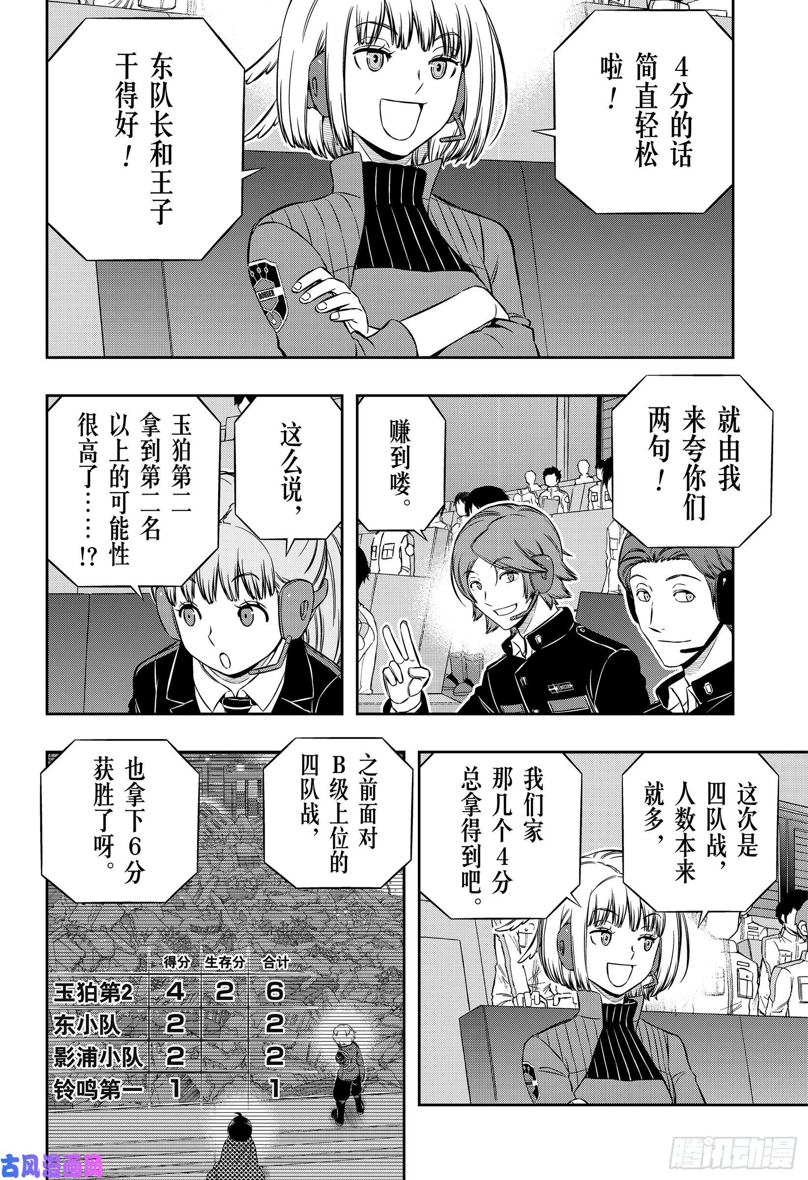 境界触发者第184话 弓场小队