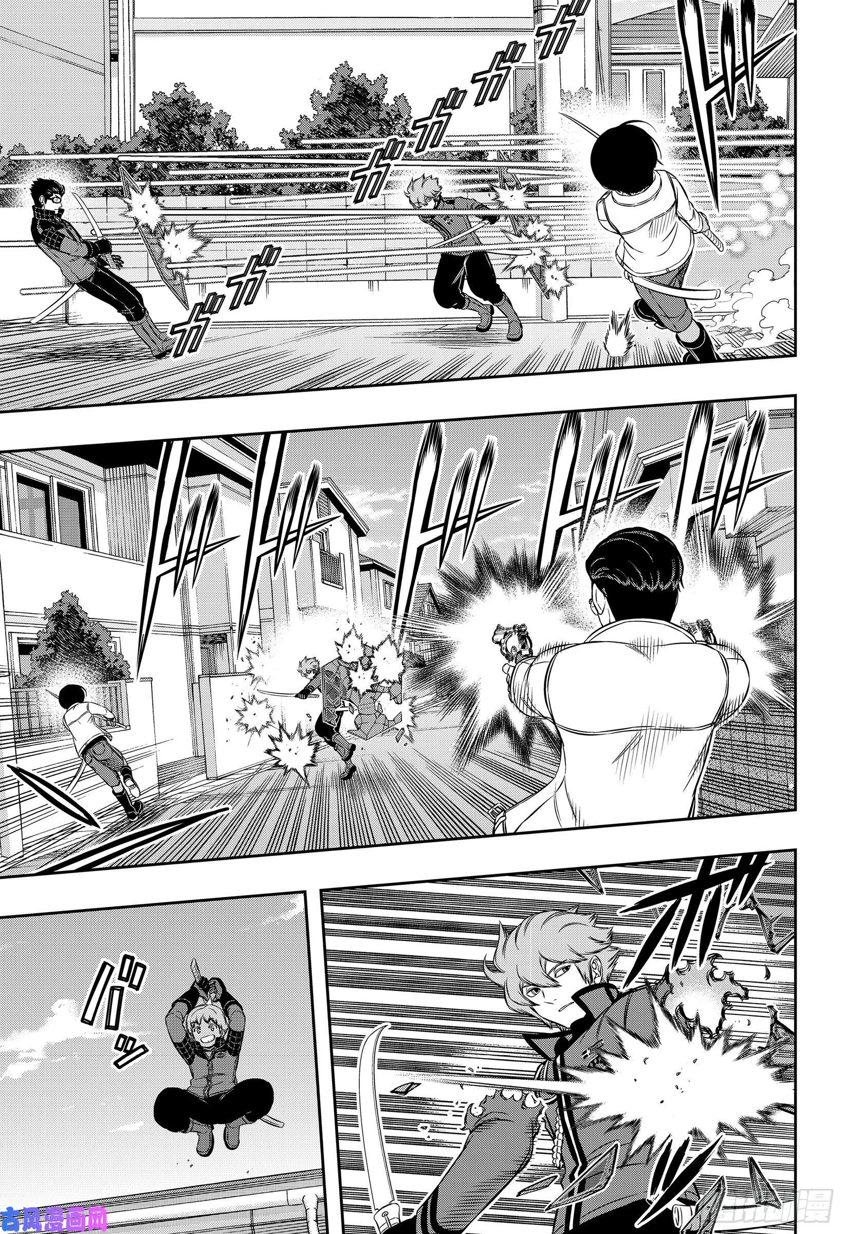 境界触发者第187话 弓场小队②