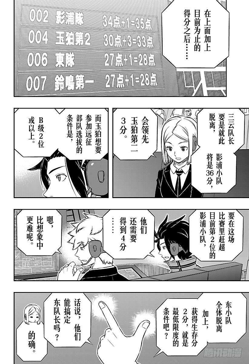 境界触发者173话 东小队