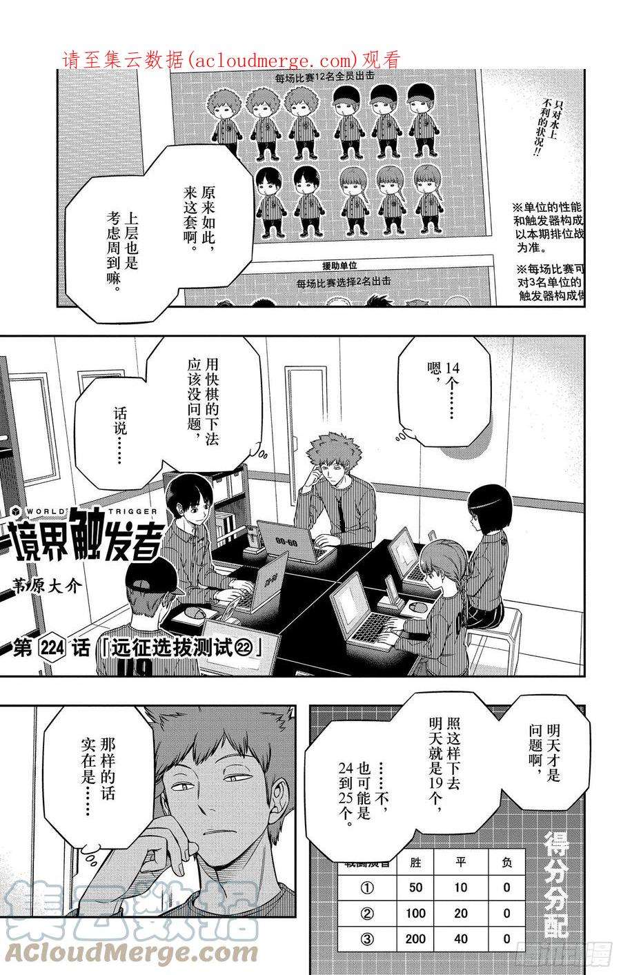 境界触发者224话 远征选拔测试㉒