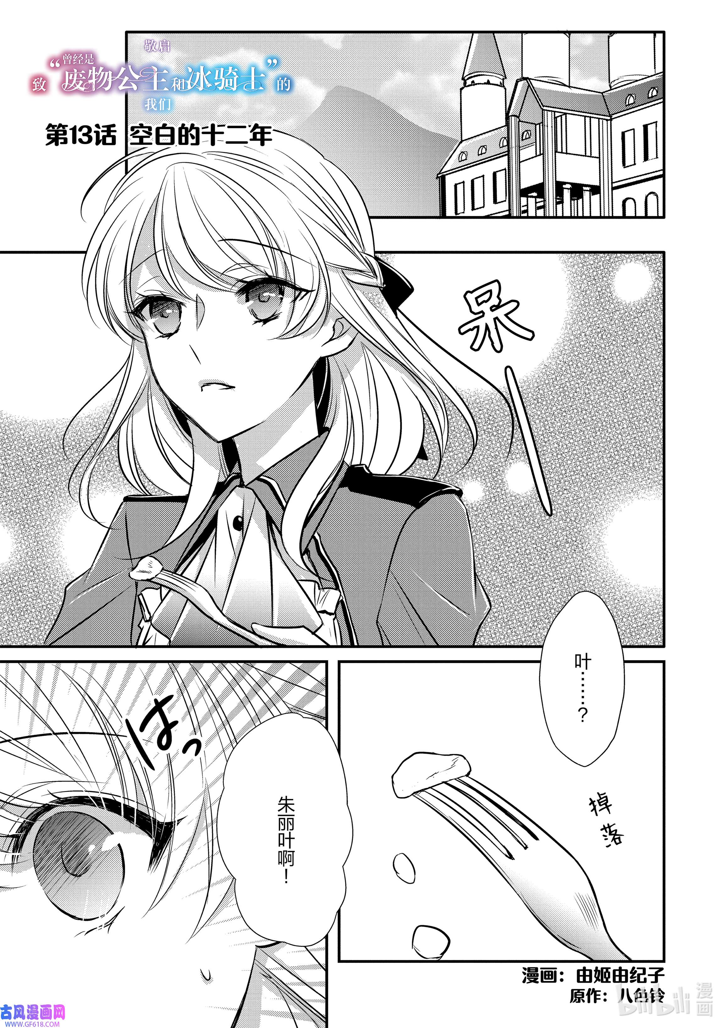 敬启 致“曾经是废物公主和冰骑士”的我们13 空白的十二年