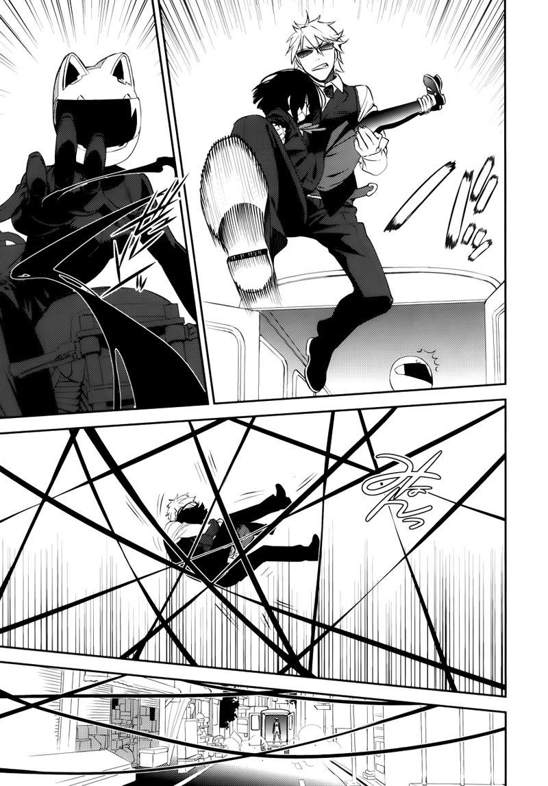 无头骑士异闻录 RE：DOLLARS篇第13话 骨子和单车被抛出去