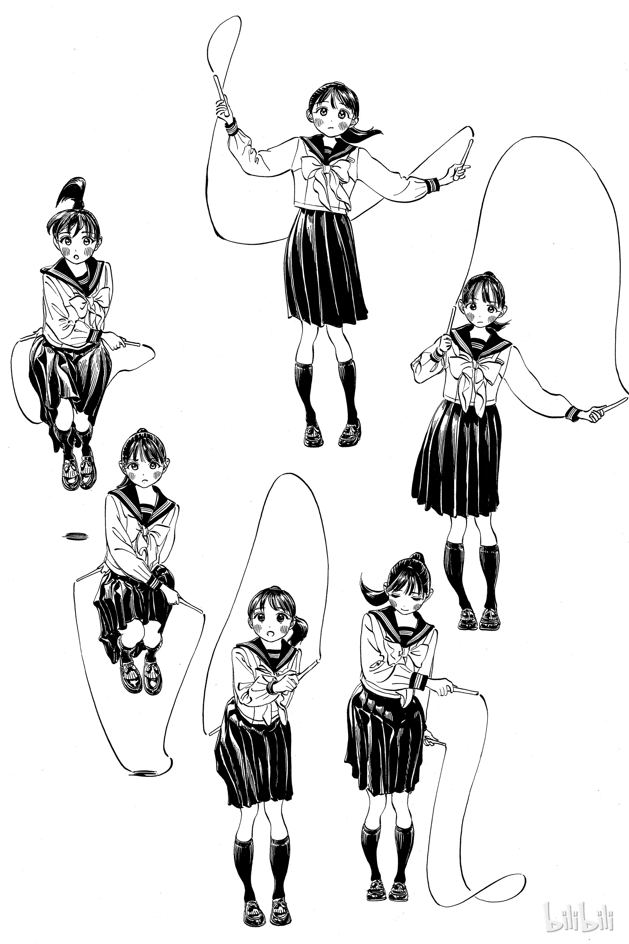 明日酱的水手服11 满月寮？