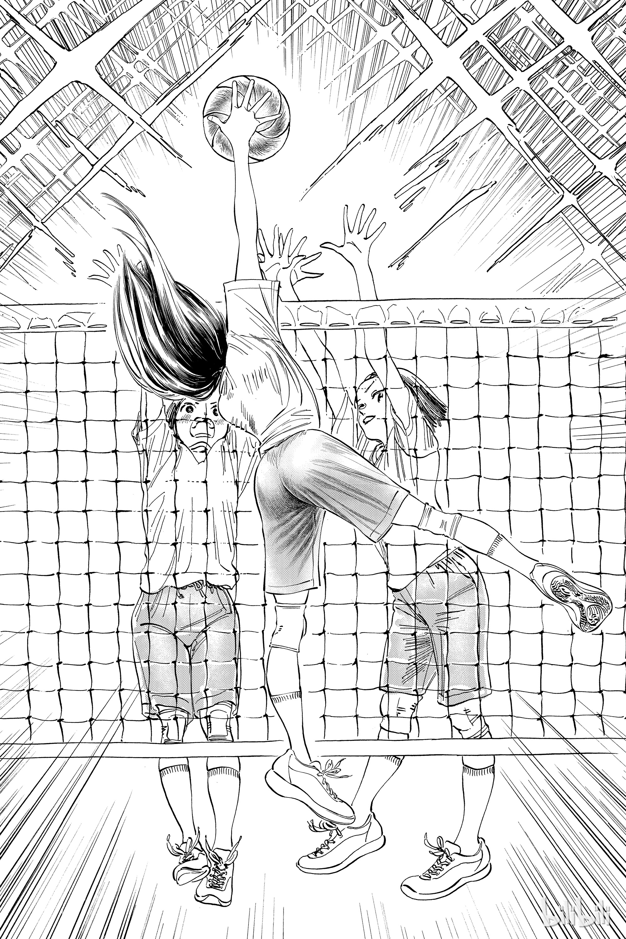 明日酱的水手服23 大家的后夜祭