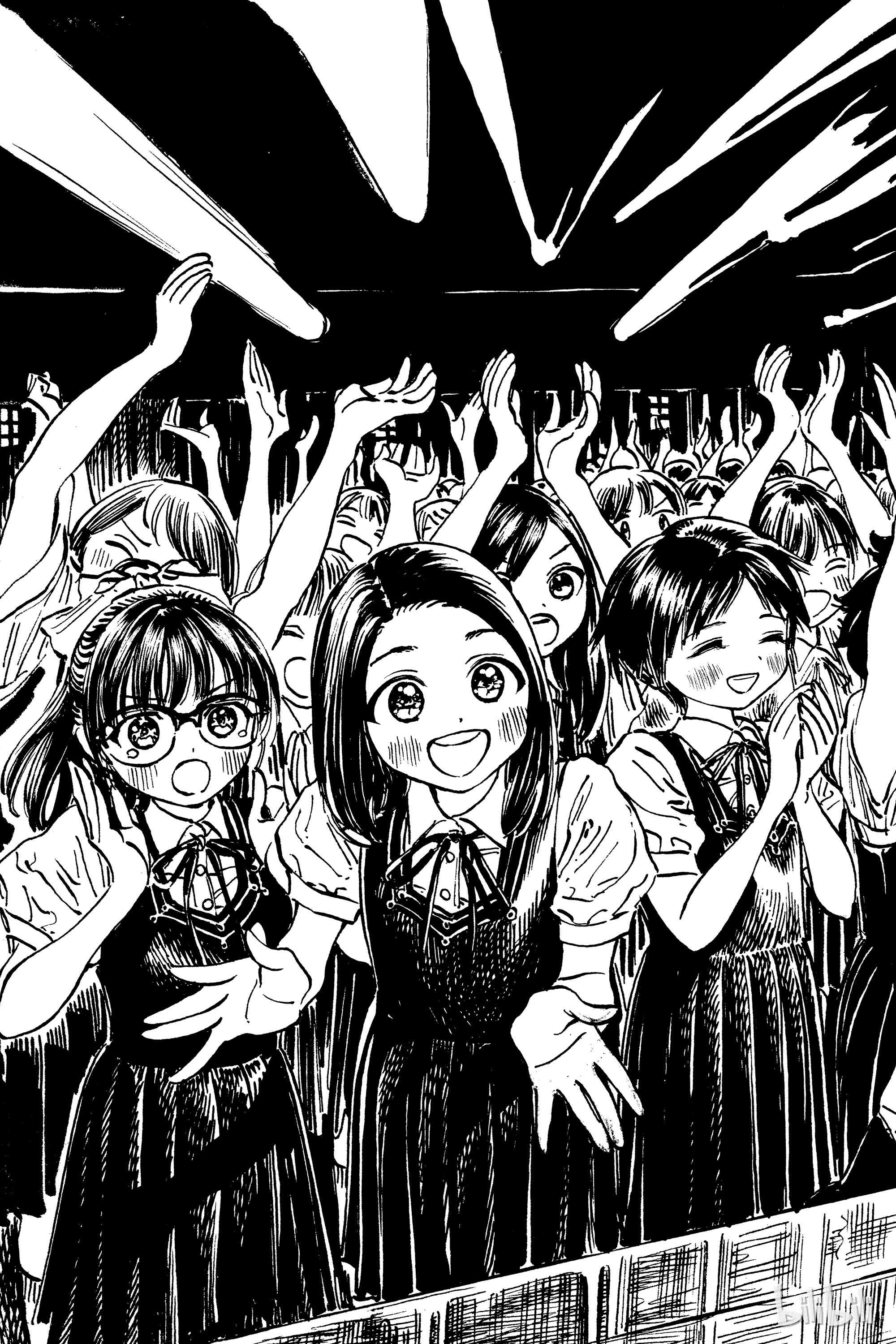 明日酱的水手服23 大家的后夜祭