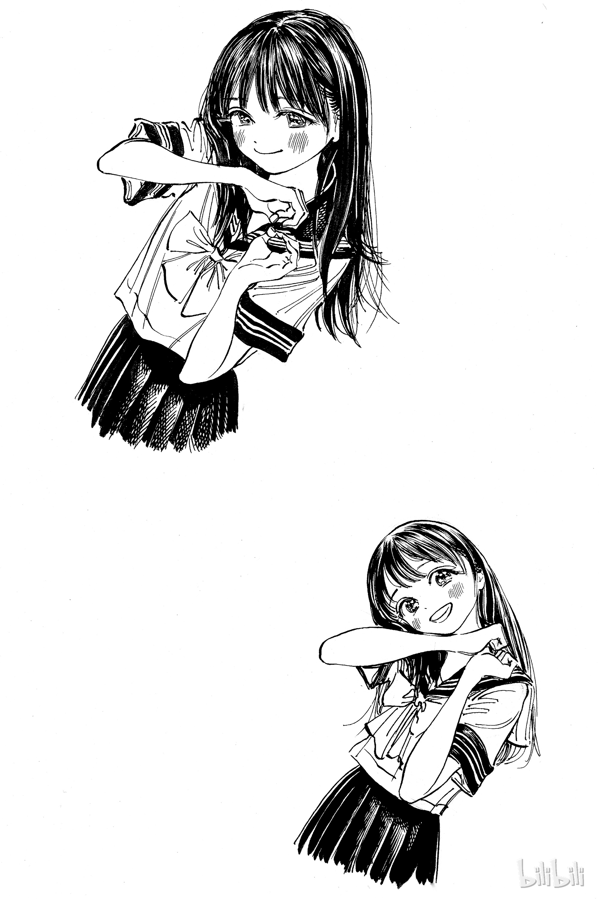 明日酱的水手服24 像大人的感觉？