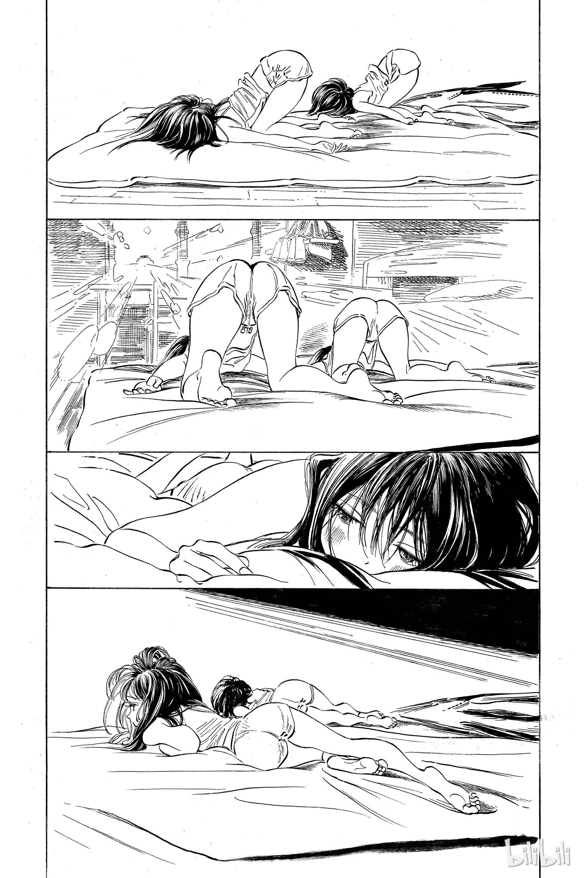 明日酱的水手服28 睡过头了一点